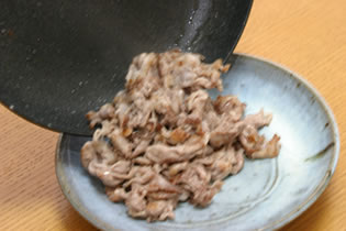 春キャベツと豚肉の味噌炒め04